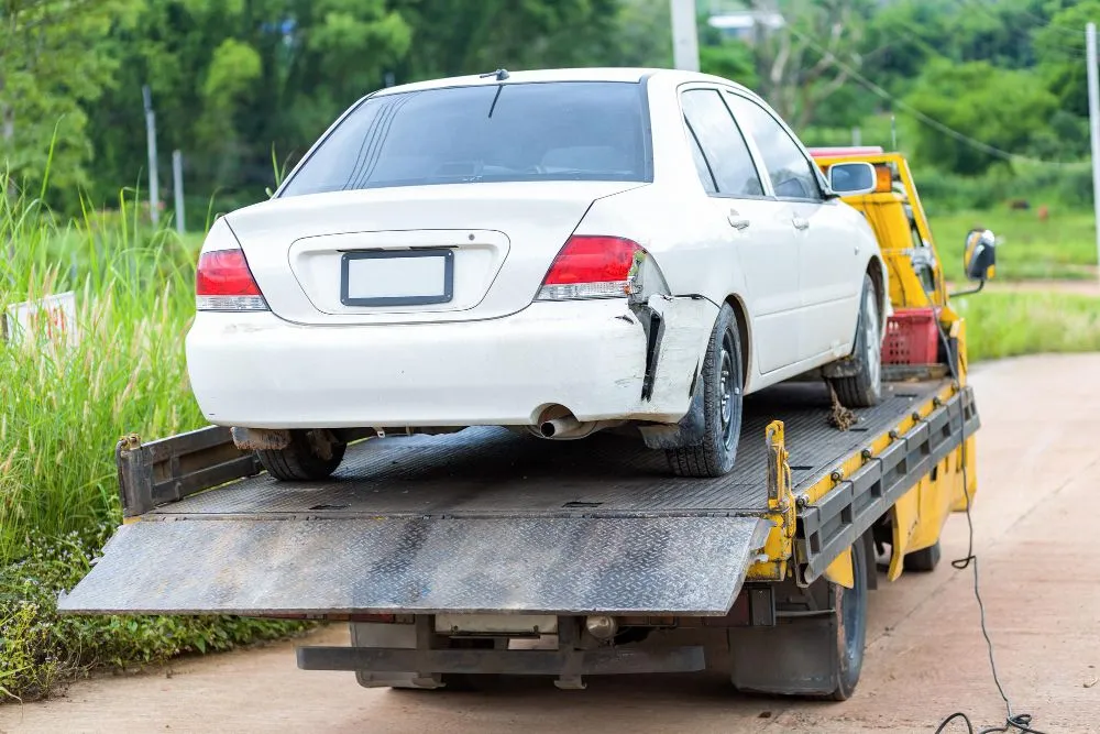 Free Towing for Scrapped Car in York