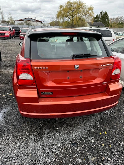 junk car removal North York Orange Dodge Caliber junk car removal in North York, Toronto