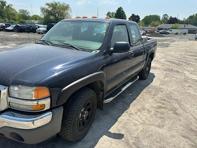 unwanted scrap car North York Black GMC Sierra unwanted scrap truck removal in North York, Toronto