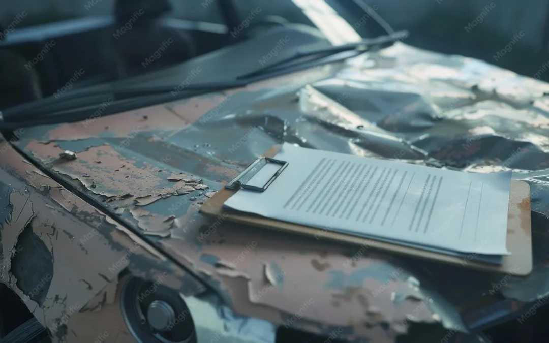 certificare of destruction on scrap car
